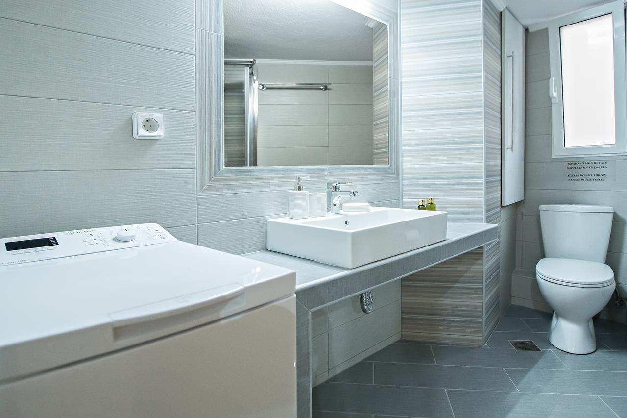 Paradise Apartment In Peiraiki พีเรียส ภายนอก รูปภาพ